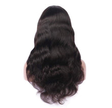 Load image into Gallery viewer, 13x4 Natural Black Frontal Wig 150% density
