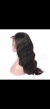 Load image into Gallery viewer, 13x4 Natural Black Frontal Wig 150% density
